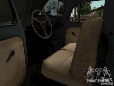 O veículo da segunda guerra mundial para GTA San Andreas