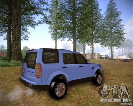 Land Rover Discovery 4 para GTA San Andreas