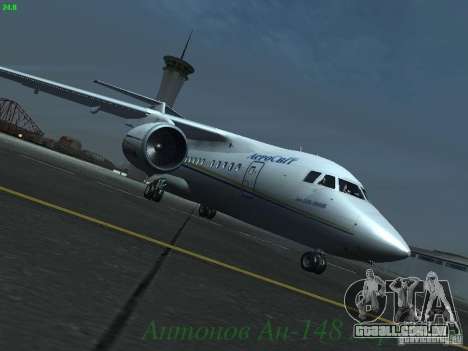 Antonov an-148 Aerosvit Ukrainian Airlines para GTA San Andreas