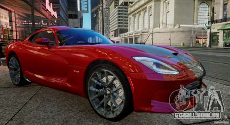 Dodge Viper GTS 2013 para GTA 4