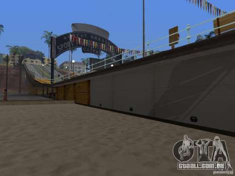 Nova praia textura v 2.0 para GTA San Andreas