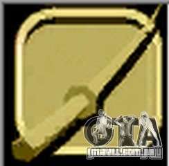 Gold Katana para GTA Vice City