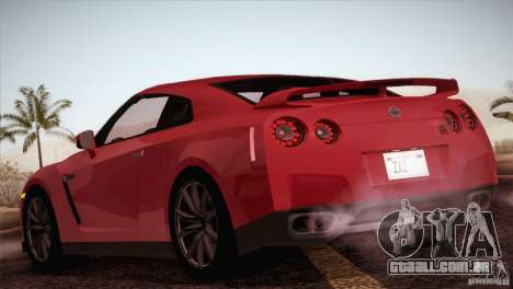 Nissan GTR Black Edition para GTA San Andreas