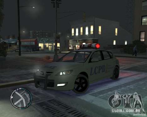 Mazda 3 Police para GTA 4