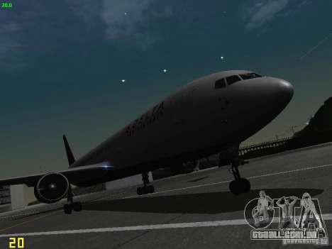 Boeing 767-400ER Delta Airlines para GTA San Andreas