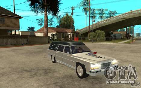 Cadillac Fleetwood 1985 Hearse Tuned para GTA San Andreas