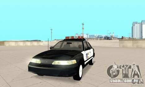 Ford Taurus 1992 Police para GTA San Andreas