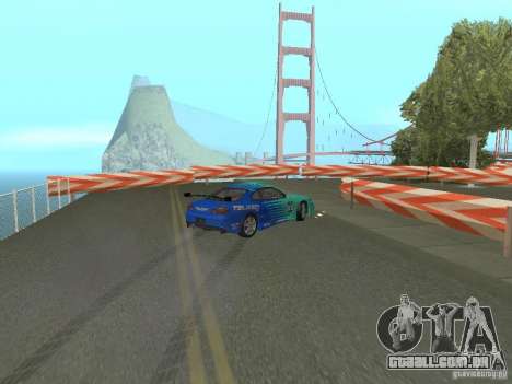 New Drift Track SF para GTA San Andreas