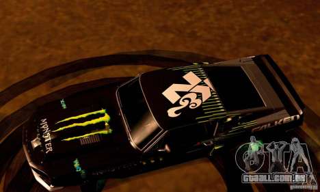 Shelby GT500 Monster Drift para GTA San Andreas