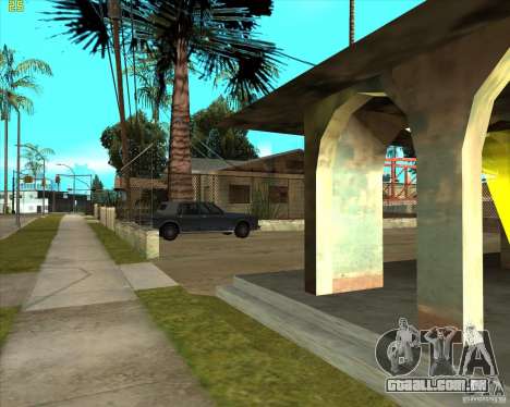 Car in Grove Street para GTA San Andreas