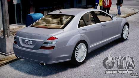 Mercedes-Benz S-Class 2007 para GTA 4