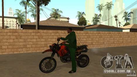 Motocicleta Mirabal para GTA San Andreas