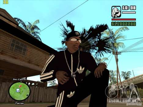 Substituição completa da loja Binco Adidas para GTA San Andreas