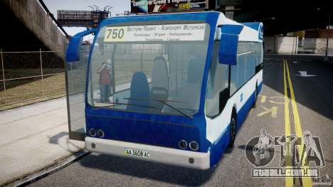 DAF Berkhof City Bus Amsterdam para GTA 4
