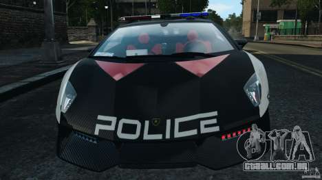 Lamborghini Sesto Elemento 2011 Police v1.0 ELS para GTA 4