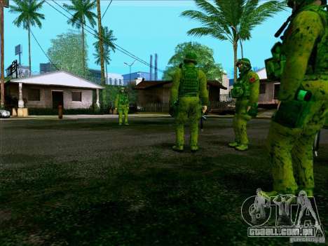 Camuflagem de floresta Morpeh para GTA San Andreas