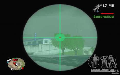 Um rifle sniper de um Ballad of Gay Tony para GTA San Andreas