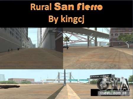 Estradas em San Fejro para GTA San Andreas