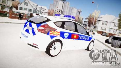 Ford Focus Macedonian Police para GTA 4