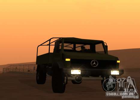Mercedes-Benz Unimog para GTA San Andreas