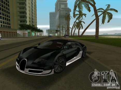 Bugatti Veyron Extreme Sport para GTA Vice City