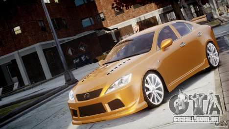 Lexus IS F para GTA 4