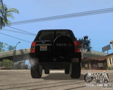 Nissan Patrol 2005 Stock para GTA San Andreas