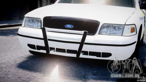 Ford Crown Victoria New Jersey State Police para GTA 4