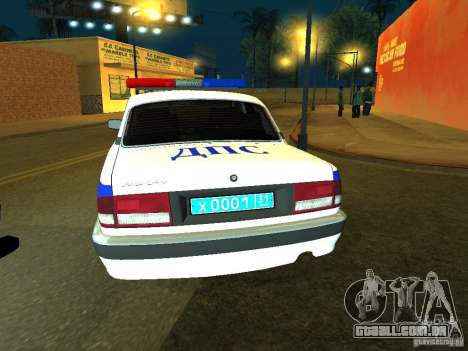 GAZ 31105 polícia para GTA San Andreas