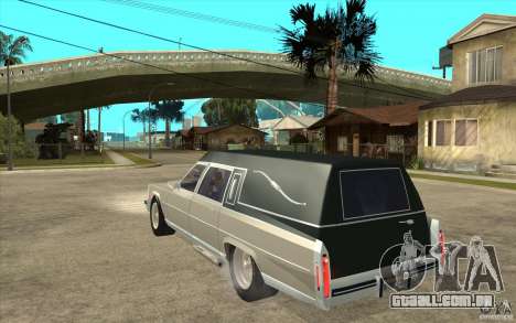 Cadillac Fleetwood 1985 Hearse Tuned para GTA San Andreas