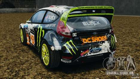 Ford Fiesta RS WRC Gymkhana v1.0 para GTA 4