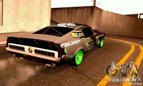 Shelby GT500 Monster Drift para GTA San Andreas