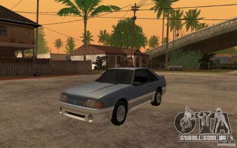 Ford Mustang GT 5.0 1993 para GTA San Andreas