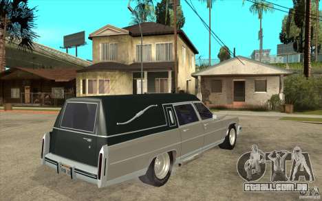 Cadillac Fleetwood 1985 Hearse Tuned para GTA San Andreas