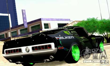 Shelby GT500 Monster Drift para GTA San Andreas