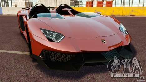 Lamborghini Aventador J [RIV] para GTA 4