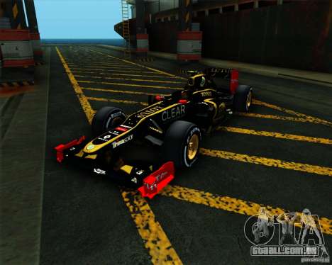 Lotus E20 F1 2012 para GTA San Andreas