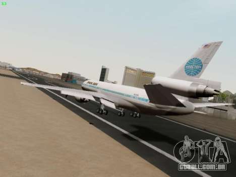 McDonell Douglas DC-10-30 PanAmerican Airways para GTA San Andreas