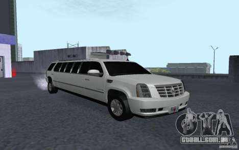 Cadillac Escalade 2008 Limo para GTA San Andreas