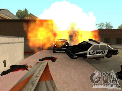 O script CLEO: metralhadora no GTA San Andreas para GTA San Andreas