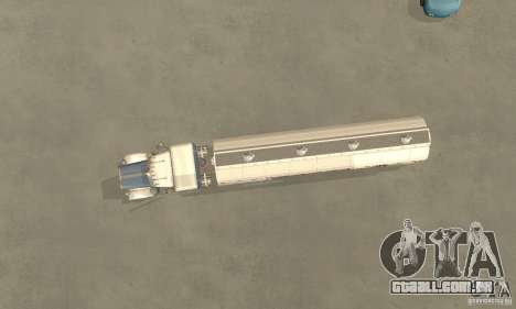 Peterbilt 379 Custom And Tanker Trailer para GTA San Andreas