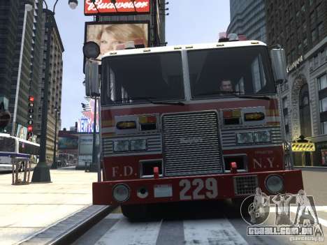 Fire Truck FDNY para GTA 4