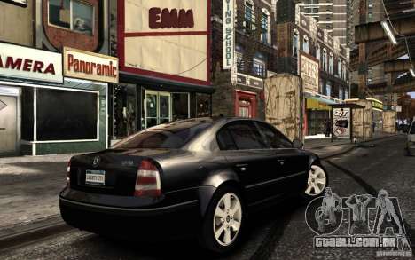 Skoda SuperB para GTA 4