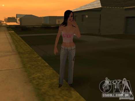 Angelika Black para GTA San Andreas