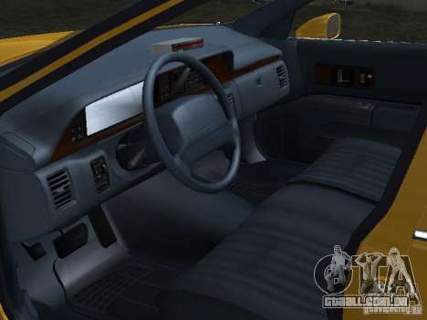 Chevrolet Caprice 1993 Taxi para GTA San Andreas