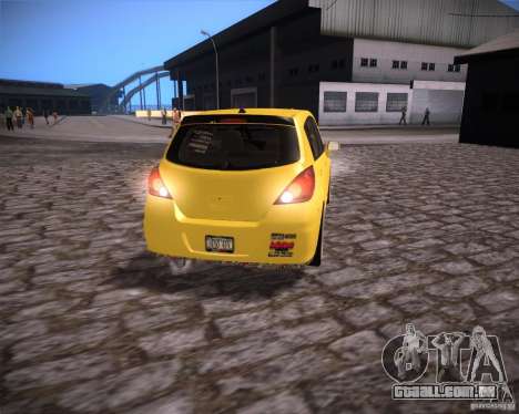 Nissan Versa Tuned para GTA San Andreas