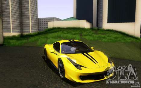 Ferrari 458 Italia Final para GTA San Andreas