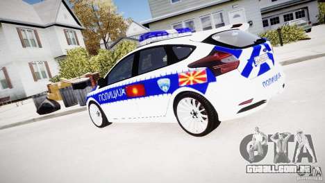 Ford Focus Macedonian Police para GTA 4