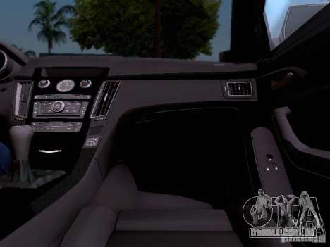 Cadillac CTS-V 2009 para GTA San Andreas