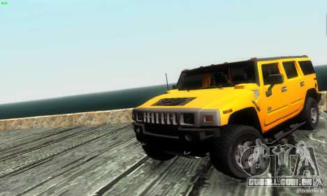Hummer H2 Tunable para GTA San Andreas